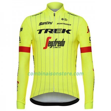 Maillot 2018 Trek-Segafredo Manches Longues N002
